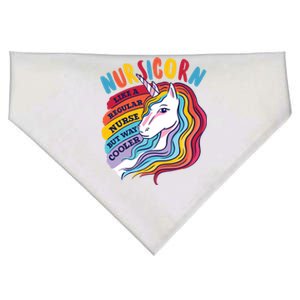 Funny Nursicorn Unicorn Nurse Is Cooler Cute Nursing Student Meaningful Gift USA-Made Doggie Bandana