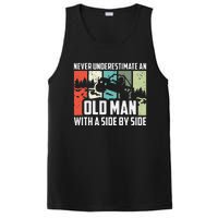 Funny Never Underestimate An Old Man With A Side By Side Utv PosiCharge Competitor Tank