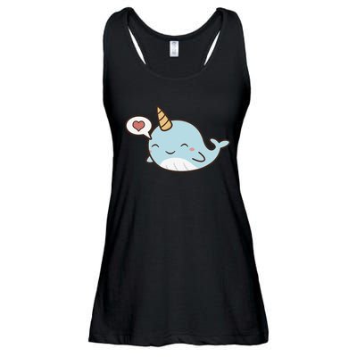 funny Narwhal Unicorn Of The Sea Wo Gifts Ladies Essential Flowy Tank