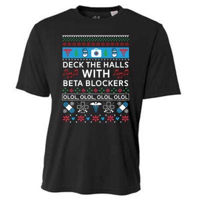 Funny Nurse Ugly Christmas Xmas Sweater Sweatshirt Gift Cooling Performance Crew T-Shirt