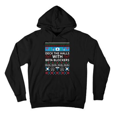 Funny Nurse Ugly Christmas Xmas Sweater Sweatshirt Gift Tall Hoodie