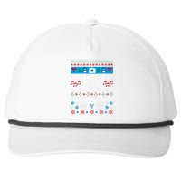 Funny Nurse Ugly Christmas Xmas Snapback Five-Panel Rope Hat