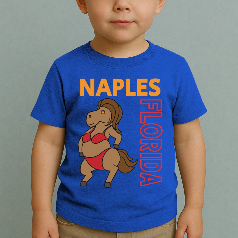 Funny Naples Vacation Family Trip Gift Toddler T-Shirt