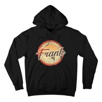 Frank Name Vintage Distressed 70s 80s Retro Frank Hoodie