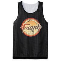 Frank Name Vintage Distressed 70s 80s Retro Frank Mesh Reversible Basketball Jersey Tank