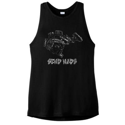 Funny Night Vision Swag For Gun Guys Ladies PosiCharge Tri-Blend Wicking Tank