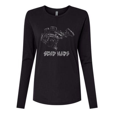 Funny Night Vision Swag For Gun Guys Womens Cotton Relaxed Long Sleeve T-Shirt