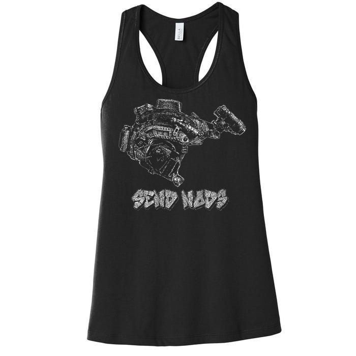 Funny Night Vision Swag For Gun Guys Women's Racerback Tank