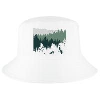 Forest Nature Wildlife Lovers Trees Hiking Camping Cool Comfort Performance Bucket Hat