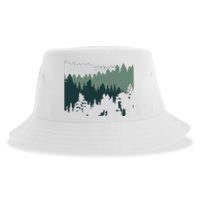 Forest Nature Wildlife Lovers Trees Hiking Camping Sustainable Bucket Hat