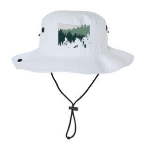 Forest Nature Wildlife Lovers Trees Hiking Camping Legacy Cool Fit Booney Bucket Hat