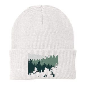 Forest Nature Wildlife Lovers Trees Hiking Camping Knit Cap Winter Beanie