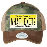 Funny Nj What Exit New Jersey Garden State Parkway Legacy Tie Dye Trucker Hat