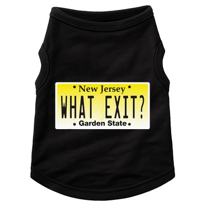 Funny Nj What Exit New Jersey Garden State Parkway Doggie Tank