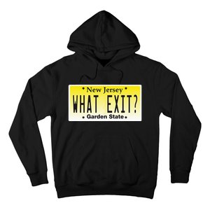 Funny Nj What Exit New Jersey Garden State Parkway Hoodie