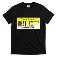 Funny Nj What Exit New Jersey Garden State Parkway T-Shirt