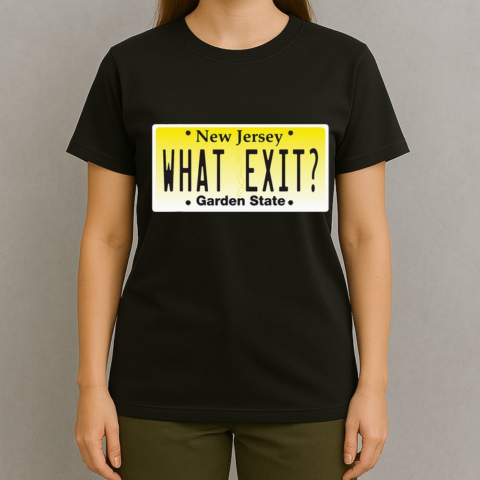 Funny Nj What Exit New Jersey Garden State Parkway T-Shirt