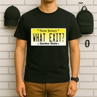 Funny Nj What Exit New Jersey Garden State Parkway T-Shirt