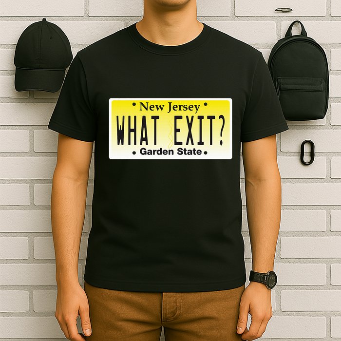 Funny Nj What Exit New Jersey Garden State Parkway T-Shirt