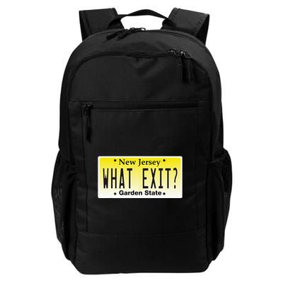 Funny Nj What Exit New Jersey Garden State Parkway Backpack