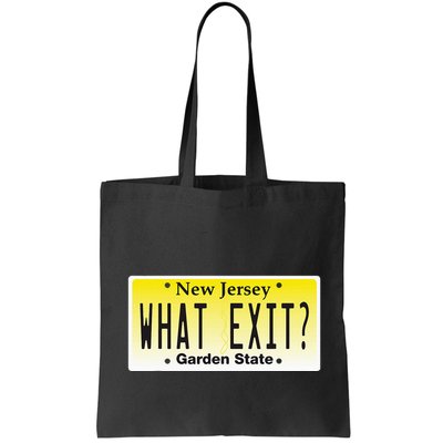 Funny Nj What Exit New Jersey Garden State Parkway Bag