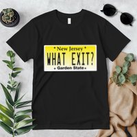 Funny Nj What Exit New Jersey Garden State Parkway Premium T-Shirt