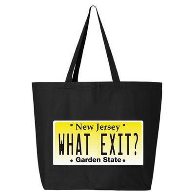 Funny Nj What Exit New Jersey Garden State Parkway 25L Jumbo Tote
