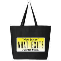 Funny Nj What Exit New Jersey Garden State Parkway 25L Jumbo Tote