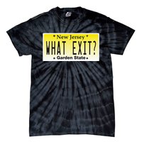 Funny Nj What Exit New Jersey Garden State Parkway Tie-Dye T-Shirt