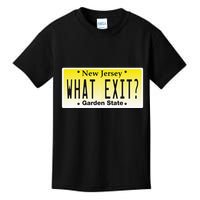 Funny Nj What Exit New Jersey Garden State Parkway Kids T-Shirt