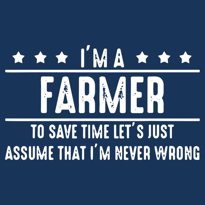 Farmer Never Wrong Farmer Shirts Gift For Farmer Kids Sweatshirt