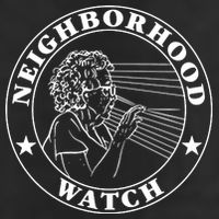 Funny Neighborhood Watch Adult Drive Performance Visor
