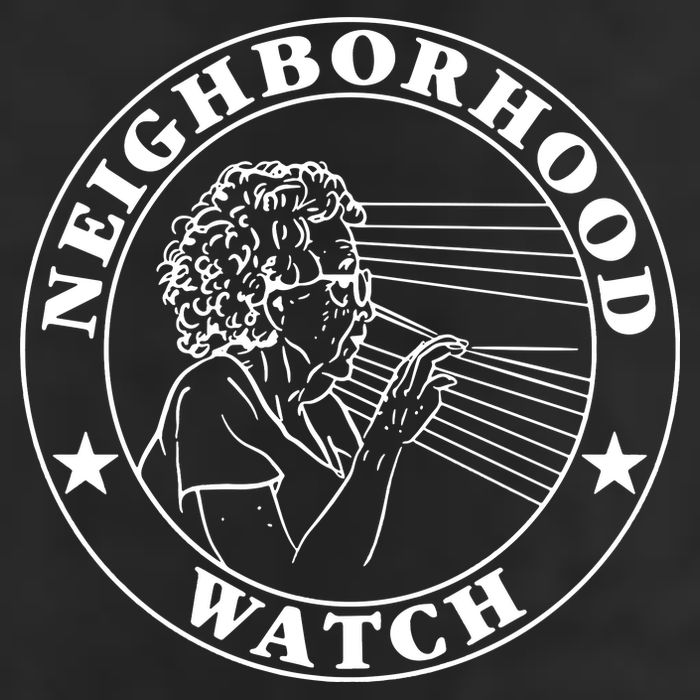 Funny Neighborhood Watch Adult Drive Performance Visor