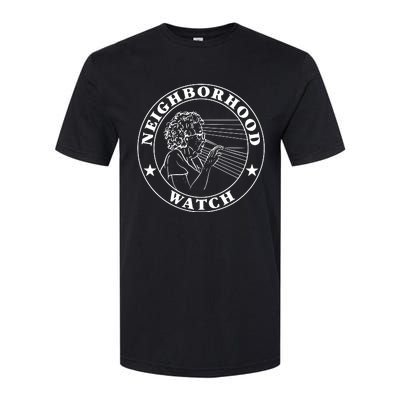 Funny Neighborhood Watch Softstyle CVC T-Shirt