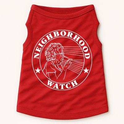 Funny Neighborhood Watch Doggie Tank