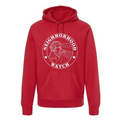 Funny Neighborhood Watch Premium Hoodie