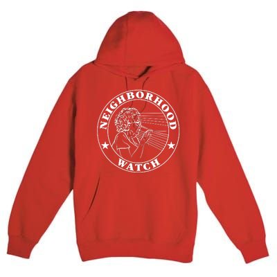 Funny Neighborhood Watch Premium Pullover Hoodie