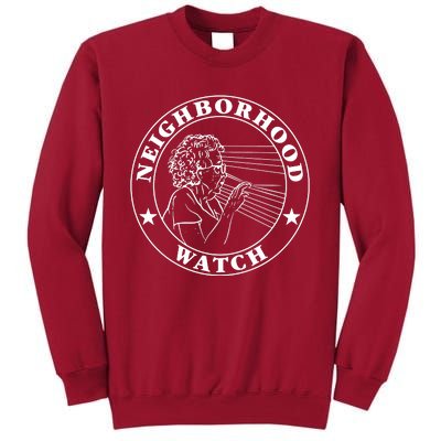 Funny Neighborhood Watch Tall Sweatshirt