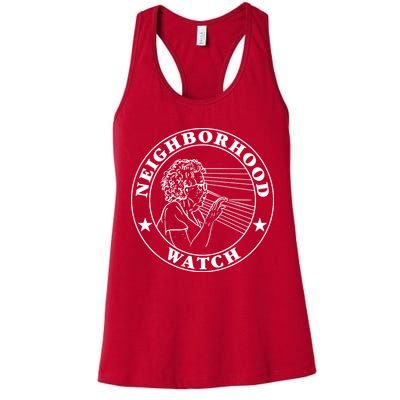 Funny Neighborhood Watch Womens Tank Top