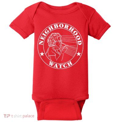 Funny Neighborhood Watch Baby Bodysuit
