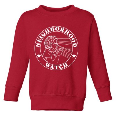 Funny Neighborhood Watch Toddler Sweatshirt