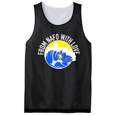 From Nafo With Love Mesh Reversible Basketball Jersey Tank