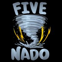 Five Nado Warning 5th Birthday Tornado Themed Birthday Sweatshirt