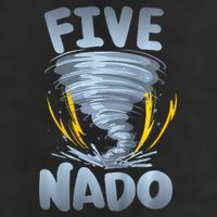 Five Nado Warning 5th Birthday Tornado Themed Birthday 11oz C Handle Ceramic Mug