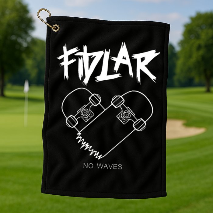 Fidlar No Waves Fans , Music Golf Towel