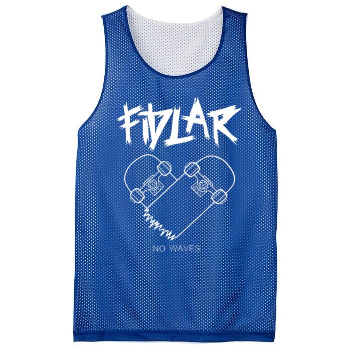 Fidlar No Waves Fans , Music Mesh Reversible Basketball Jersey Tank