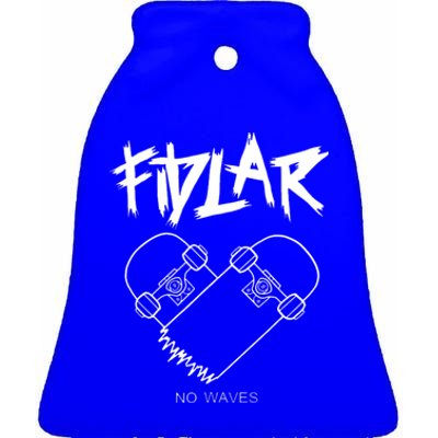 Fidlar No Waves Fans , Music Ceramic Bell Ornament