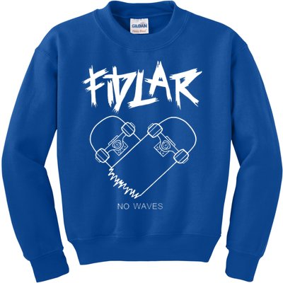 Fidlar No Waves Fans , Music Kids Sweatshirt