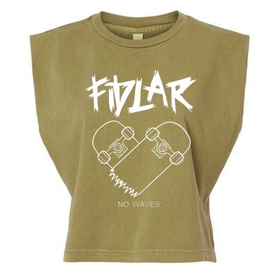 Fidlar No Waves Fans , Music Garment-Dyed Women's Muscle Tee