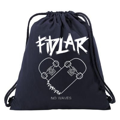 Fidlar No Waves Fans , Music Drawstring Bag